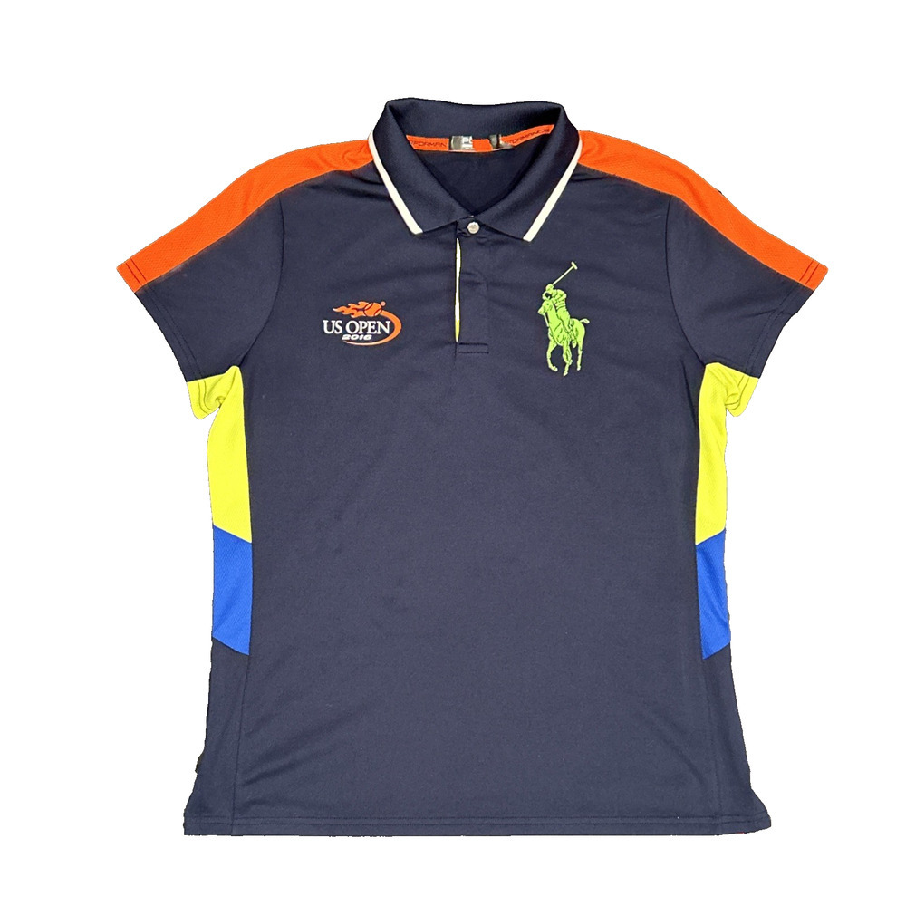 Official Polo Ralph Lauren US Open 2016 Ball Person Polo Shirt Women's Size Med